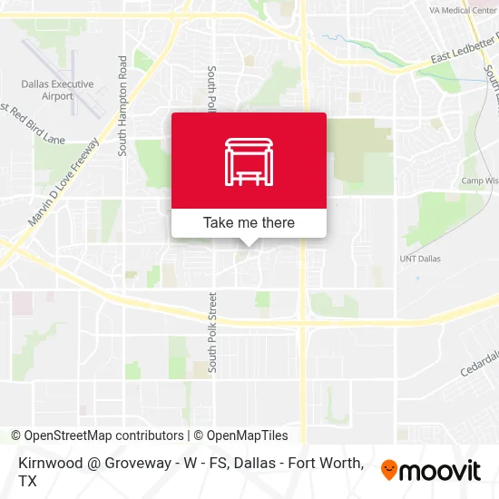 Kirnwood @ Groveway - W - FS map