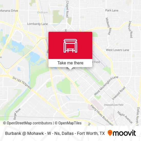 Burbank @ Mohawk - W - Ns map