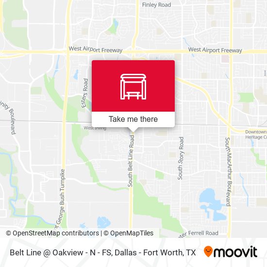 Belt Line @ Oakview - N - FS map