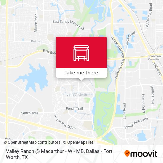 Valley Ranch @ Macarthur -  W - MB map