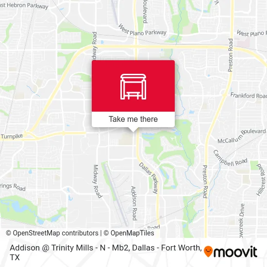 Addison @ Trinity Mills - N - Mb2 map