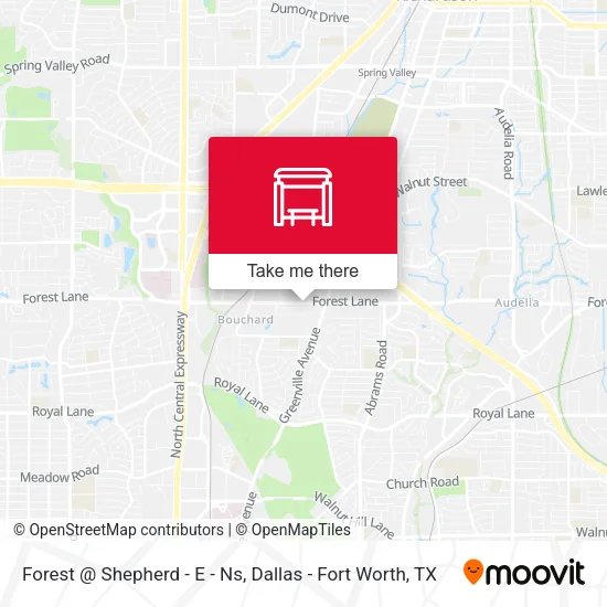 Forest @ Shepherd - E - Ns map