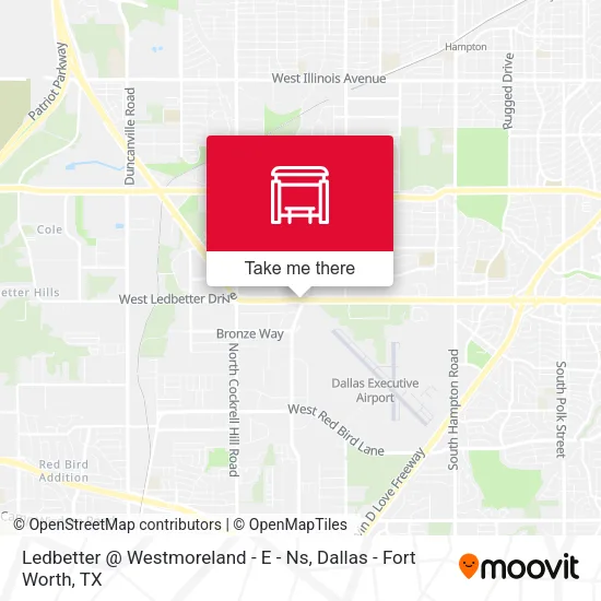 Ledbetter @ Westmoreland - E - Ns map