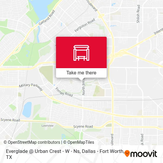 Everglade @ Urban Crest - W - Ns map