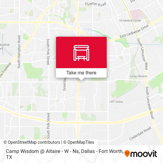 Camp Wisdom @ Altaire - W - Ns map