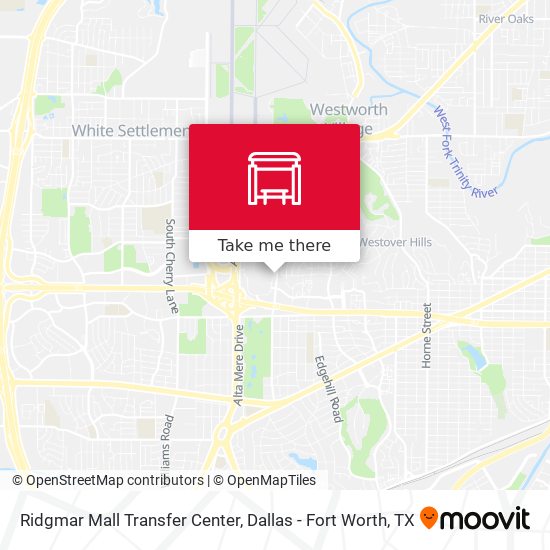 Mapa de Ridgmar Mall Transfer Center