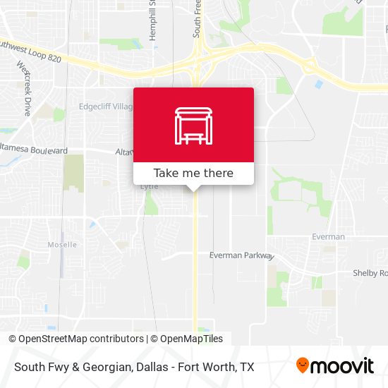 South Fwy & Georgian map