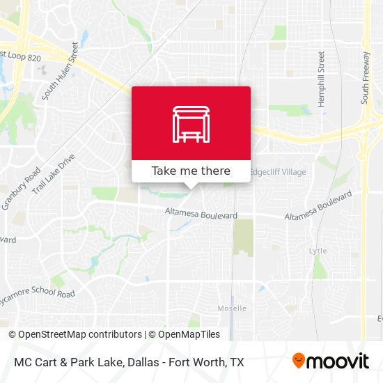 Mapa de MC Cart & Park Lake