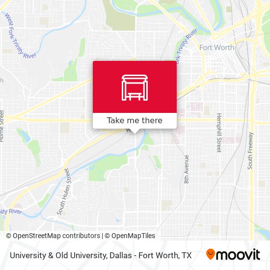 University & Old University map