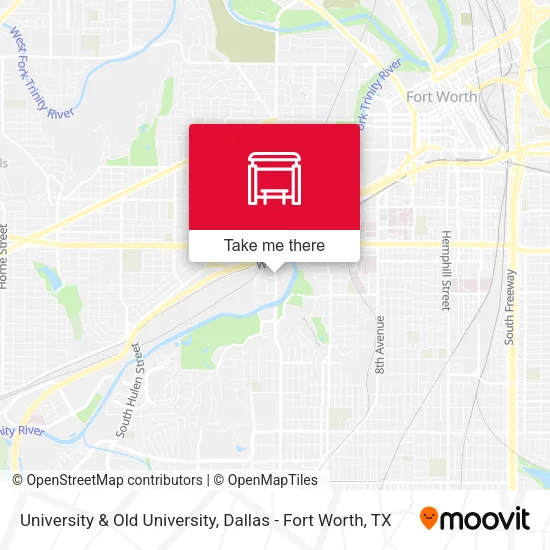 University & Old University map