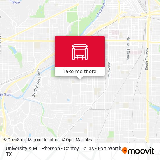 Mapa de University & MC Pherson - Cantey