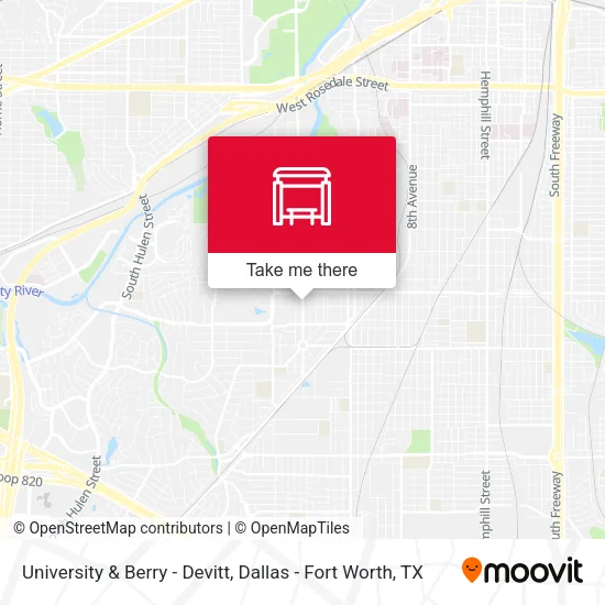 University & Berry - Devitt map