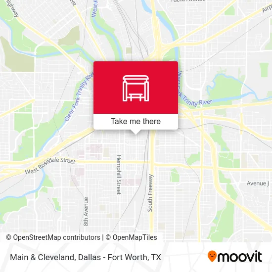 Main & Cleveland map