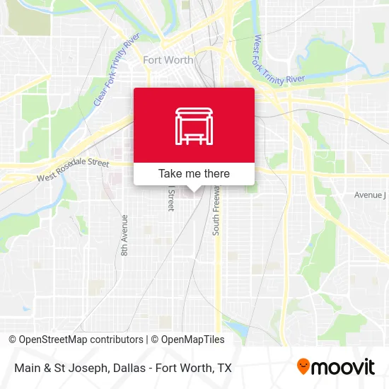 Main & St Joseph map