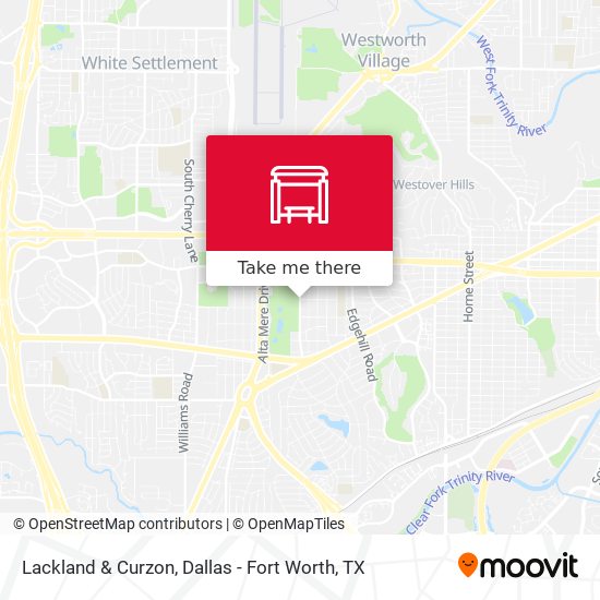 Lackland & Curzon map