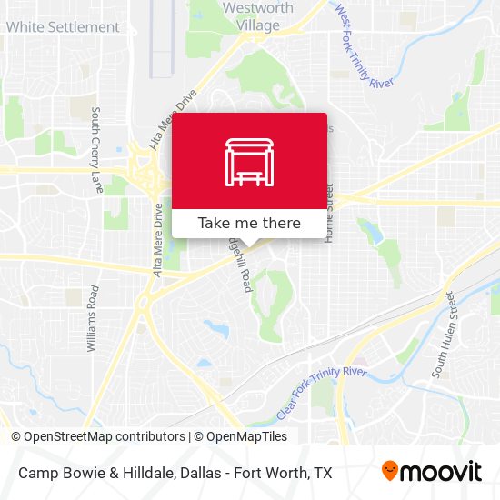 Mapa de Camp Bowie & Hilldale