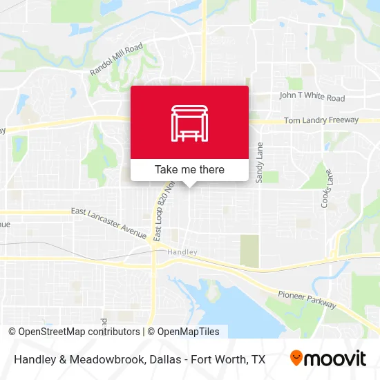 Handley & Meadowbrook map