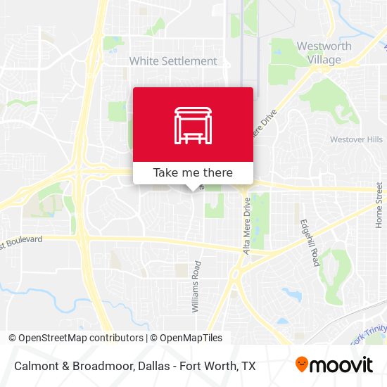 Calmont & Broadmoor map