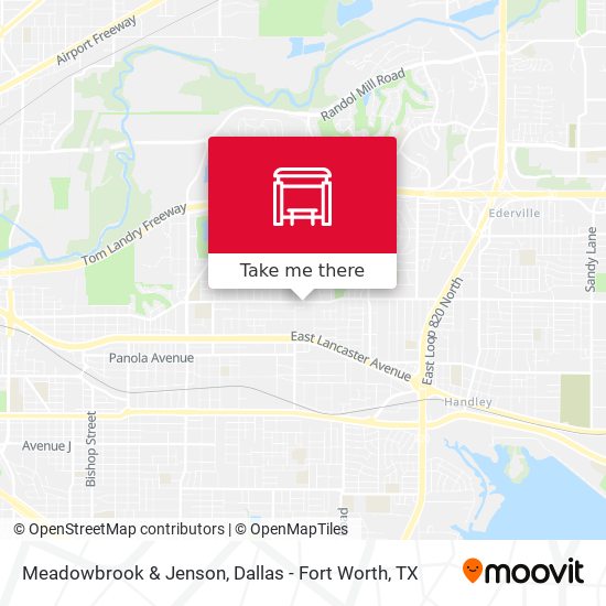 Meadowbrook & Jenson map