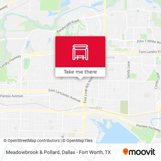 Meadowbrook & Pollard map