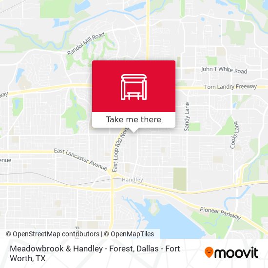 Meadowbrook & Handley - Forest map