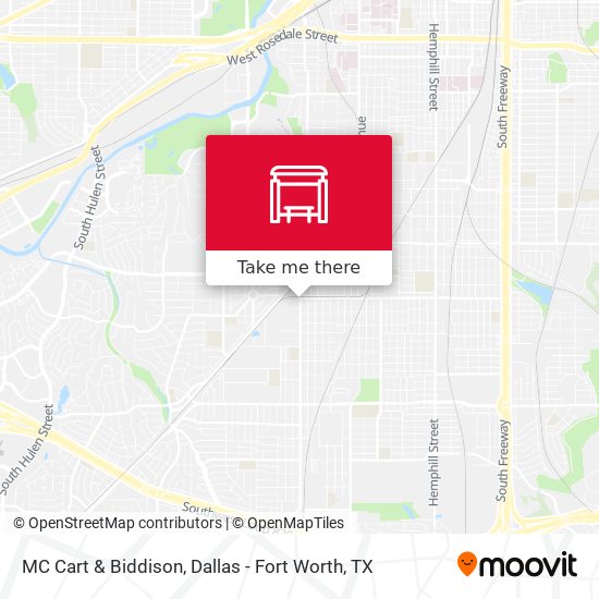 MC Cart & Biddison map