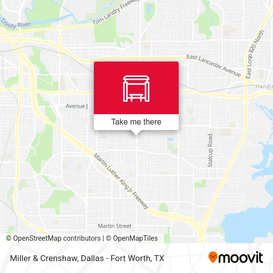 Miller & Crenshaw map