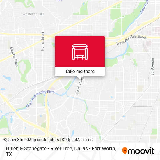 Hulen & Stonegate - River Tree map