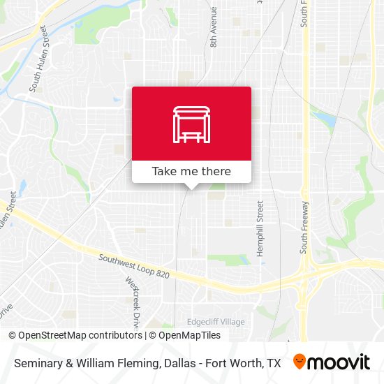 Seminary & William Fleming map