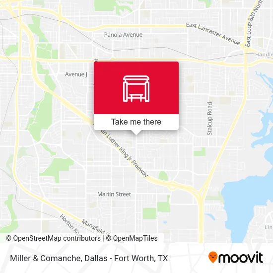 Miller & Comanche map