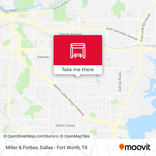 Miller & Forbes map