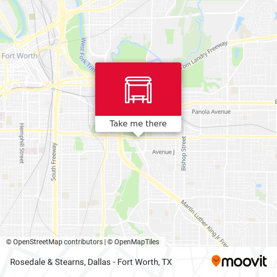 Rosedale & Stearns map