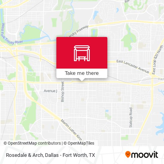 Mapa de Rosedale & Arch