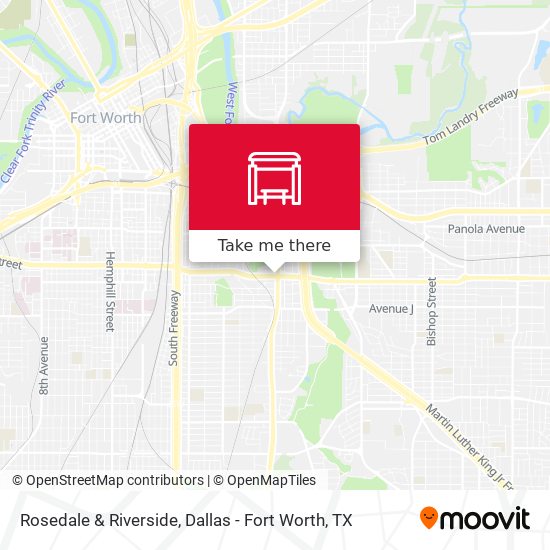 Mapa de Rosedale & Riverside