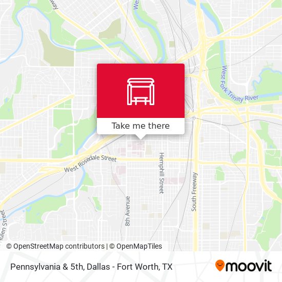 Mapa de Pennsylvania & 5th