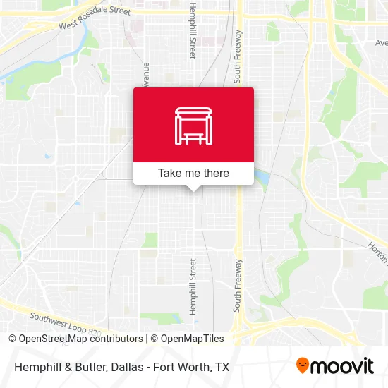 Hemphill & Butler map