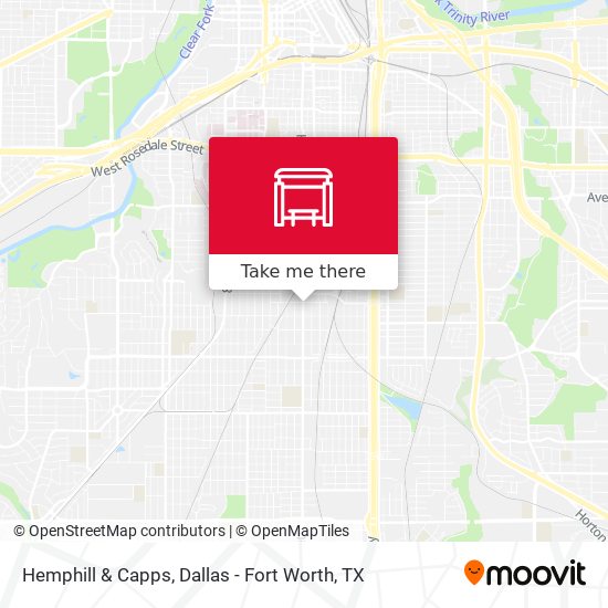 Mapa de Hemphill & Capps