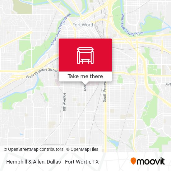 Hemphill & Allen map