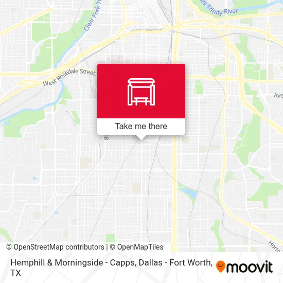 Hemphill & Morningside - Capps map