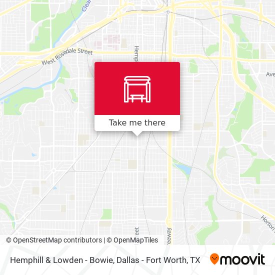 Hemphill & Lowden - Bowie map