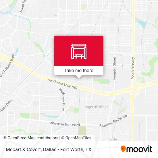 Mccart & Covert map