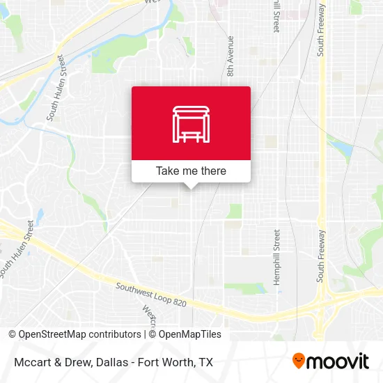 Mapa de Mccart & Drew