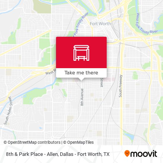 Mapa de 8th & Park Place - Allen