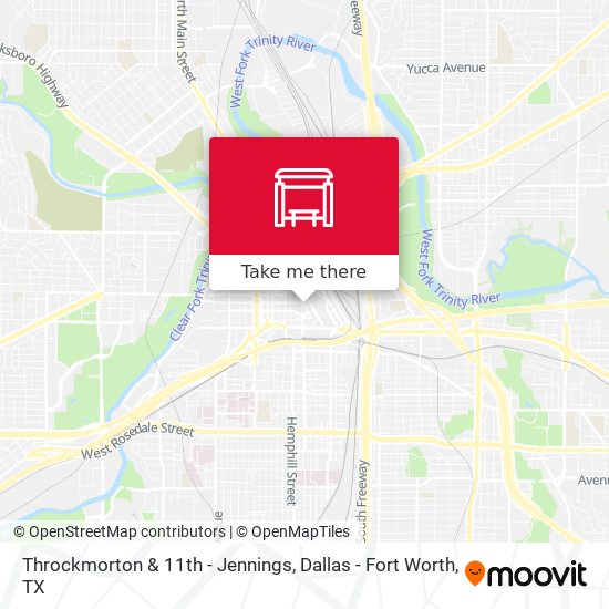 Throckmorton & 11th - Jennings map