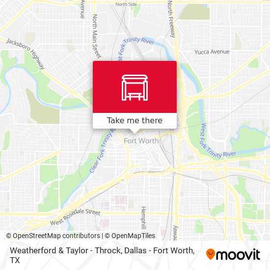 Weatherford & Taylor - Throck map