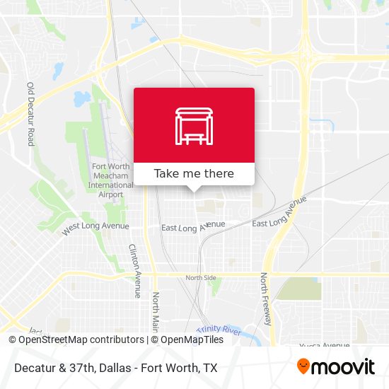 Decatur & 37th map