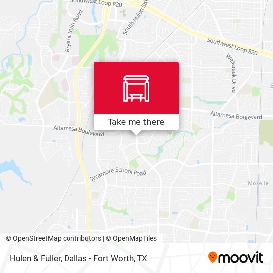 Hulen & Fuller map