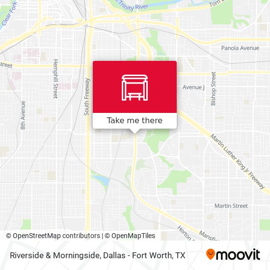 Riverside & Morningside map