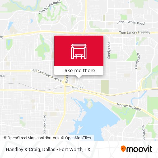 Handley & Craig map