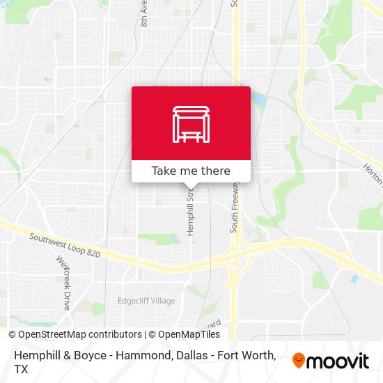 Hemphill & Boyce - Hammond map